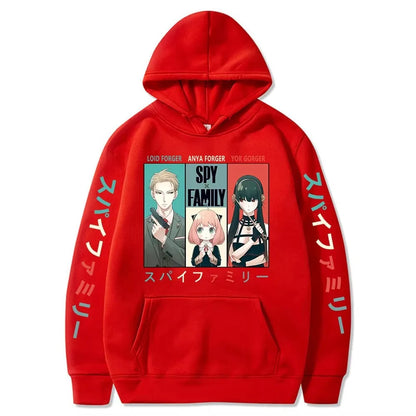 Spy x Family: Hoodie Fashion Hooded Sweatshirts Women Clothes Girls Casual Hoody Anya Forger Pullovers Anime Cartoon Print Tops