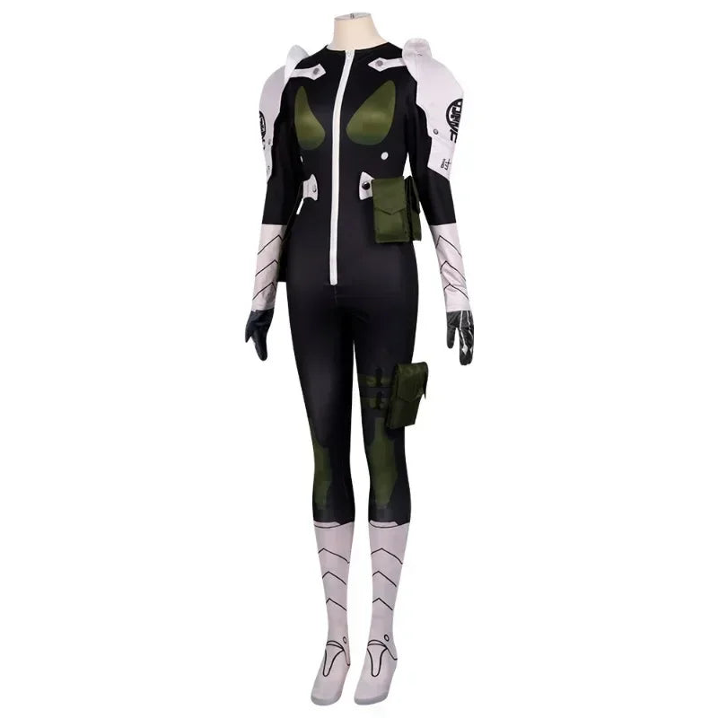 Kaiju No. 8 Kafka Hibino Mina Ashiro Cosplay Costume Wig Jumpsuit Uniform Bag Gloves Monster Sweeper Birthday Suit Props