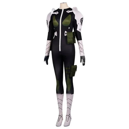 Kaiju No. 8 Kafka Hibino Mina Ashiro Cosplay Costume Wig Jumpsuit Uniform Bag Gloves Monster Sweeper Birthday Suit Props