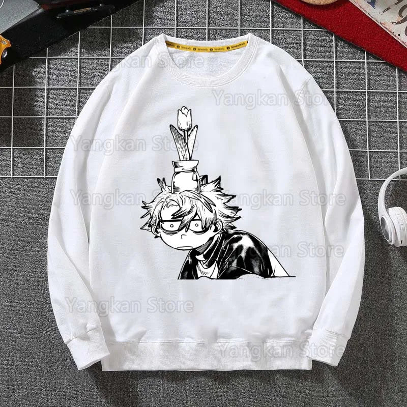 Gachiakuta: Tome Anime Hoodies Sweatshirts Hooded Boys Men/women Classic Cartoon printed Clothes Custom