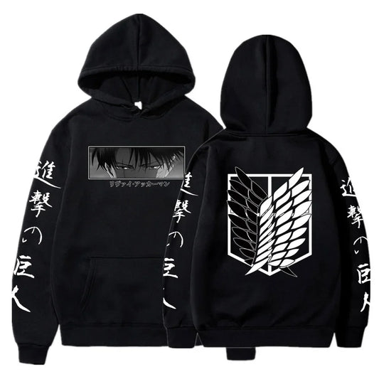 Attack On Titan: Anime Zipper Hoodie Sports Coat Sportswear Role Playing Women Sportswear Autumn Hoodie Fashionable Hoodie Rtable Womens Clothing