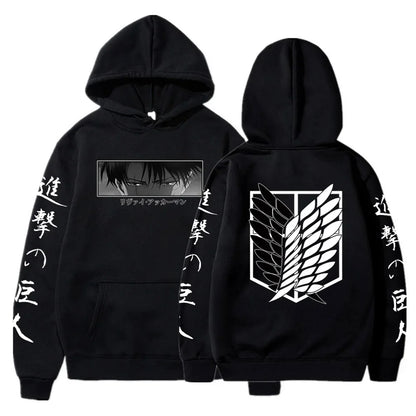 Attack On Titan: Anime Zipper Hoodie Sports Coat Sportswear Role Playing Women Sportswear Autumn Hoodie Fashionable Hoodie Rtable Womens Clothing