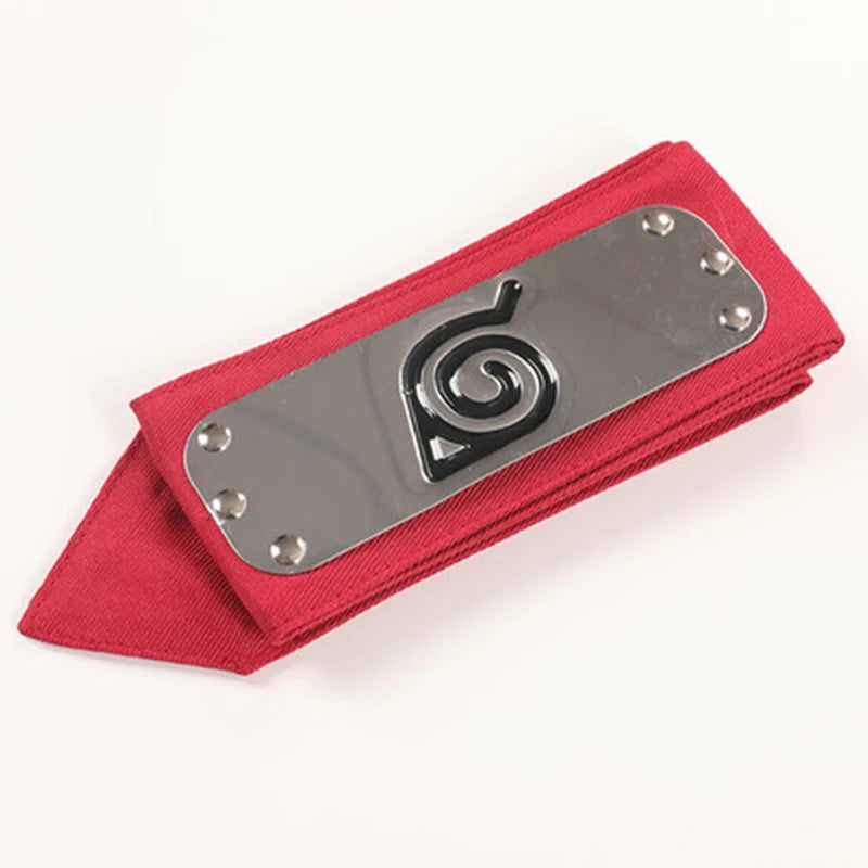 Naruto:  Itachi Sasuke Kakashi Namikaze Minato Sakura Hinata Official Authorization Cosplay Ninja Headband Hairwear