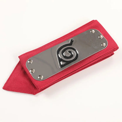 Naruto:  Itachi Sasuke Kakashi Namikaze Minato Sakura Hinata Official Authorization Cosplay Ninja Headband Hairwear