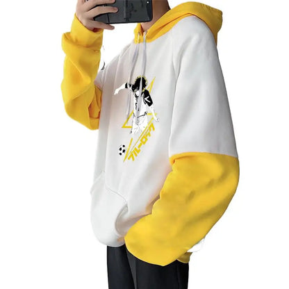 Blue Lock: Meguru Bachira Hoodie Men Women Loose Casual Pullover Sweatshirt Boys Girls Long Sleeves Streetwear Hoodies
