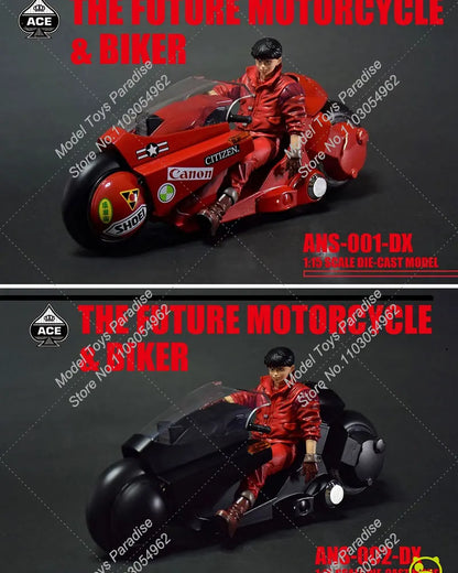 Akira: ACE TOYZ ANS-001 1/15 Scale Male Soldier  Future Motorcycle Combat Vehicle Driver Model Accessories Fit  Action Figure