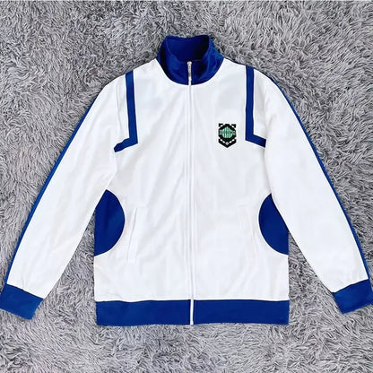 Anime Reo Nagi Bachira Isagi Chigir Cosplay Costume Full-Zip Pocket Sportswear Tracksuit Hoodie Reo Nagi Bachira Isagi Chigiri