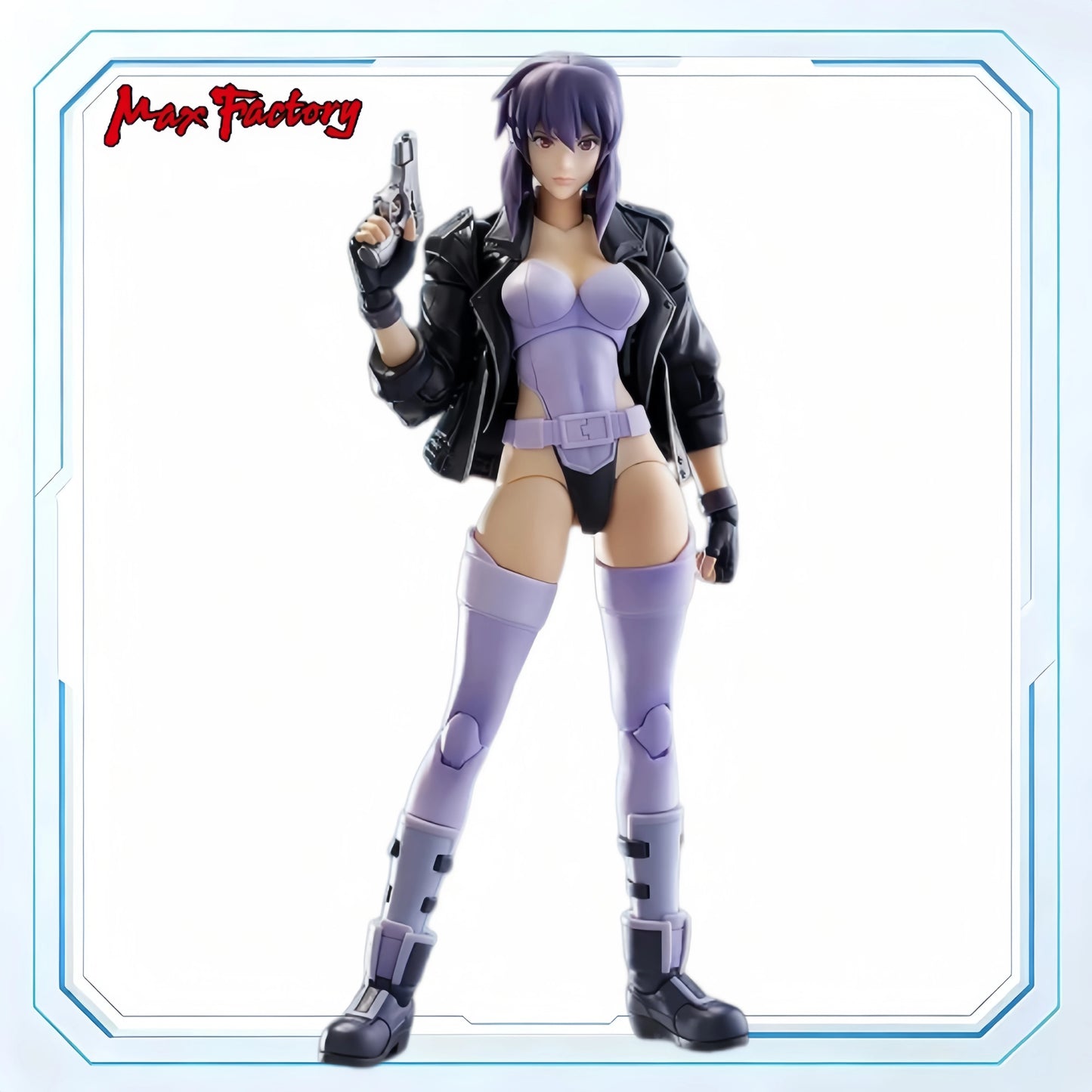 Ghost in The Shell: Max Factory Motoko Ver. Sharp Cool Stoic Swift Bold Sleek Grim Figure For Ghost‑in‑the‑shell‑themed Display And Decorated Gifts