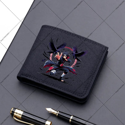 Naruto: Variotion Wallet Sasuke Sakura Cartoon Anime Pattern Portable Purses Boys Girls Cute Purse Women Creative Wallets Party Gifts