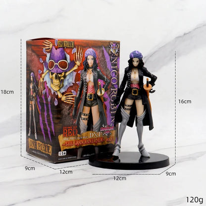One Piece: Figure Theater Edition Film Red Robin Roronoa Zoro Luffy Nami Sanji Uta Anime Action Figurine Model Doll Toys Gift