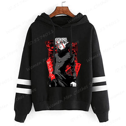 Dandadan: Okarun Hoodies Women Hooded Hoodie Funny Anime Print Sweatshirt Dandadan Graphic Casual Streetwear Hooded Pullovers