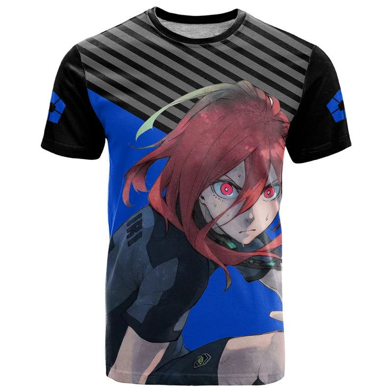 Blue Lock:  3D Printed T Shirt Fashion Harajuku Style Y2k Football T-shirt Oversized Short Sleeve Tops