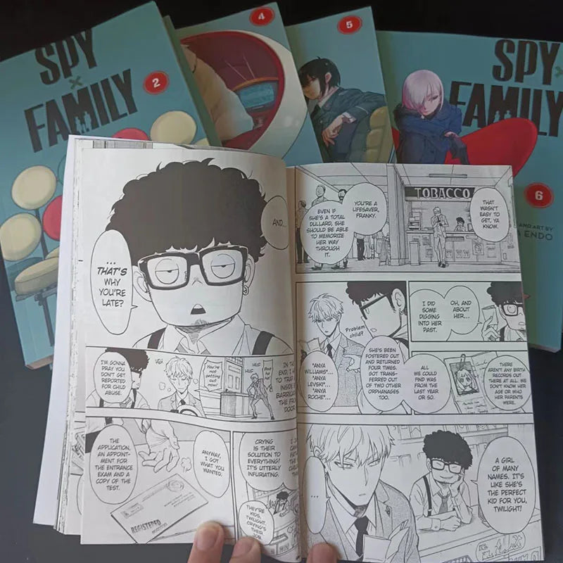 Spy x Family: Official Comic Book SPY FAMILY Funny Humor Manga Books English Edition