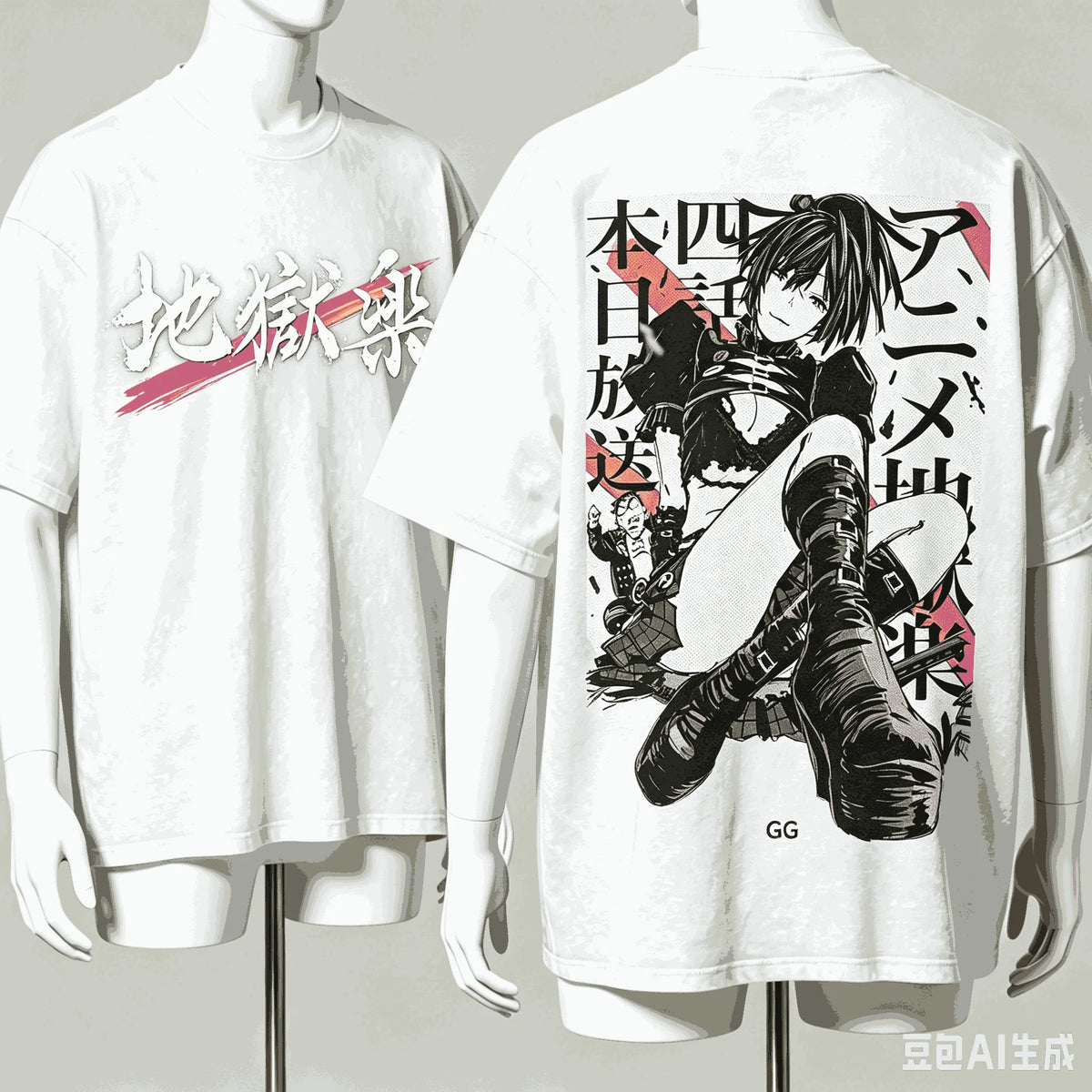Hell's Paradise: Lover T-shirt Harajuku Cotton New Model High Street Retro Fashion Oversized Unisex hot product Comfortable