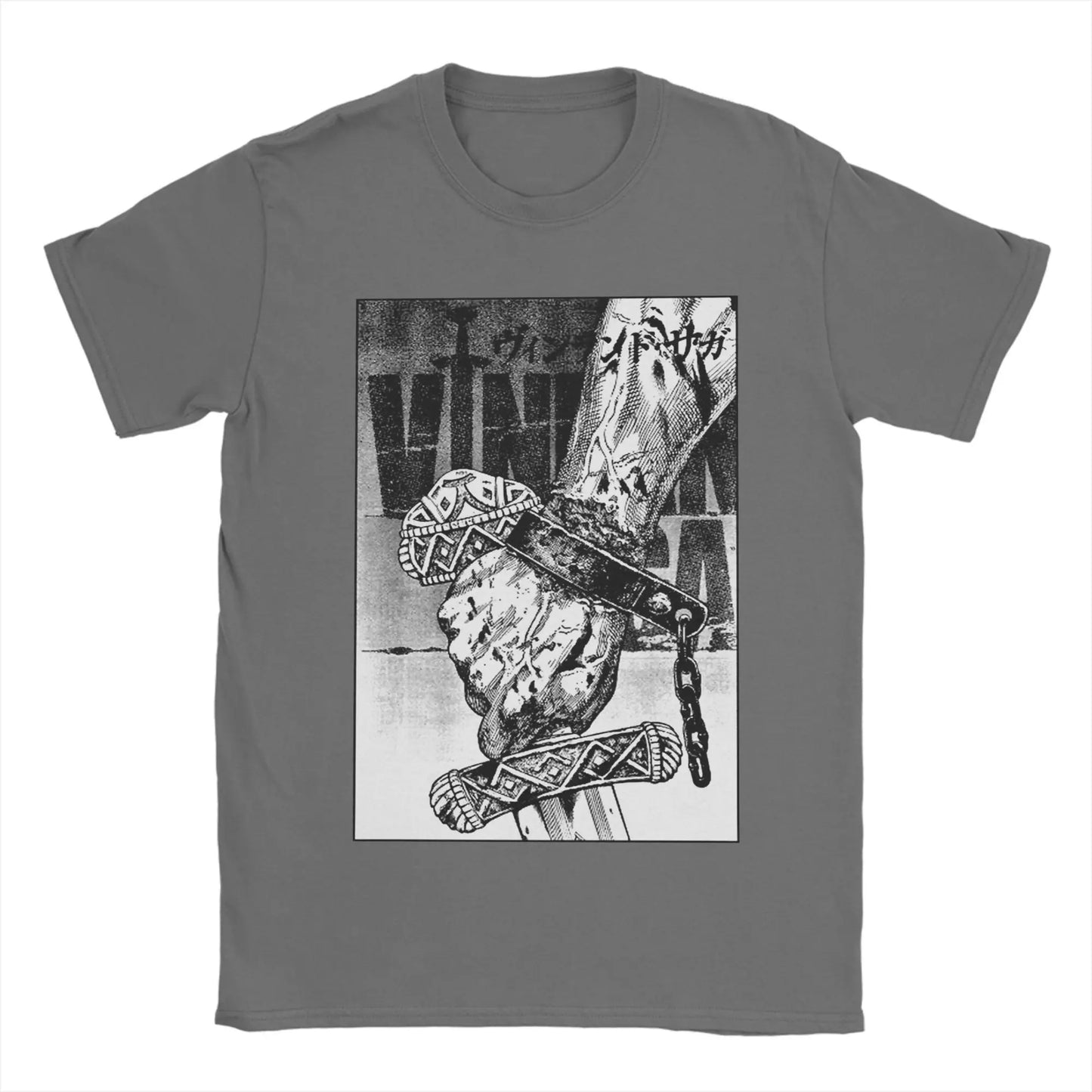 Vinland Saga: T Shirt Men's Pure Summer Fun T-Shirt Crewneck Tees Short Sleeve Clothes Adult