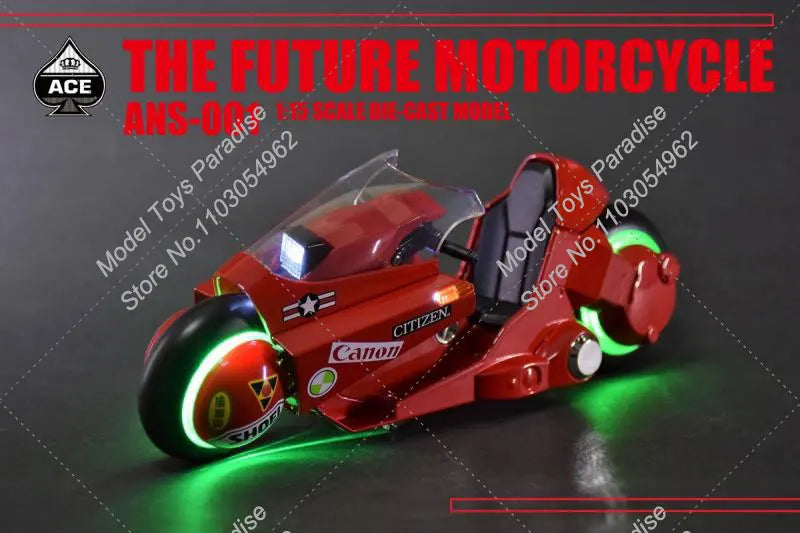 Akira: ACE TOYZ ANS-001 1/15 Scale Male Soldier  Future Motorcycle Combat Vehicle Driver Model Accessories Fit  Action Figure