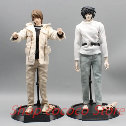 Death Note: Action Figure Toys Manga Yagami Light Killer Ryuuku Figurine 30cm PVC Movable Model Ornaments
