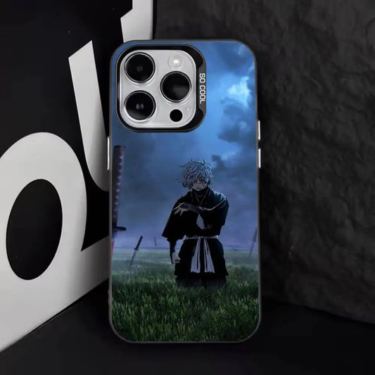 Hell's Paradise: APPLE J-Jigokuraku Phone Case For iPhone 17,16,15,14,13,12,11,Pro,Max,Plus,E,Air,Mini Black Tpu Cover