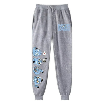 Kpop Demon Hunter Pants Harajuku Streetwear Men Women Jogging Sweatpants Print Running Trousers Sport Oversized Jogger Pants