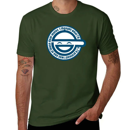 Ghost in The Shell: Laughing Man - T-Shirt anime blacks designer t shirt men