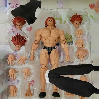 Baki: Hanma Son Of Ogre Action Figure Hanma Yuujiro Figurine Ko Fighting PVC Collection Anime Yujiro Figures Model Toys Gifts