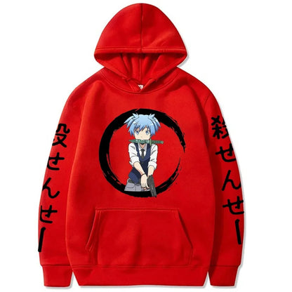 Assassination Classroom: Hoodie personality Clothes Unisex Oversized sweatshirt Sports high quality soft