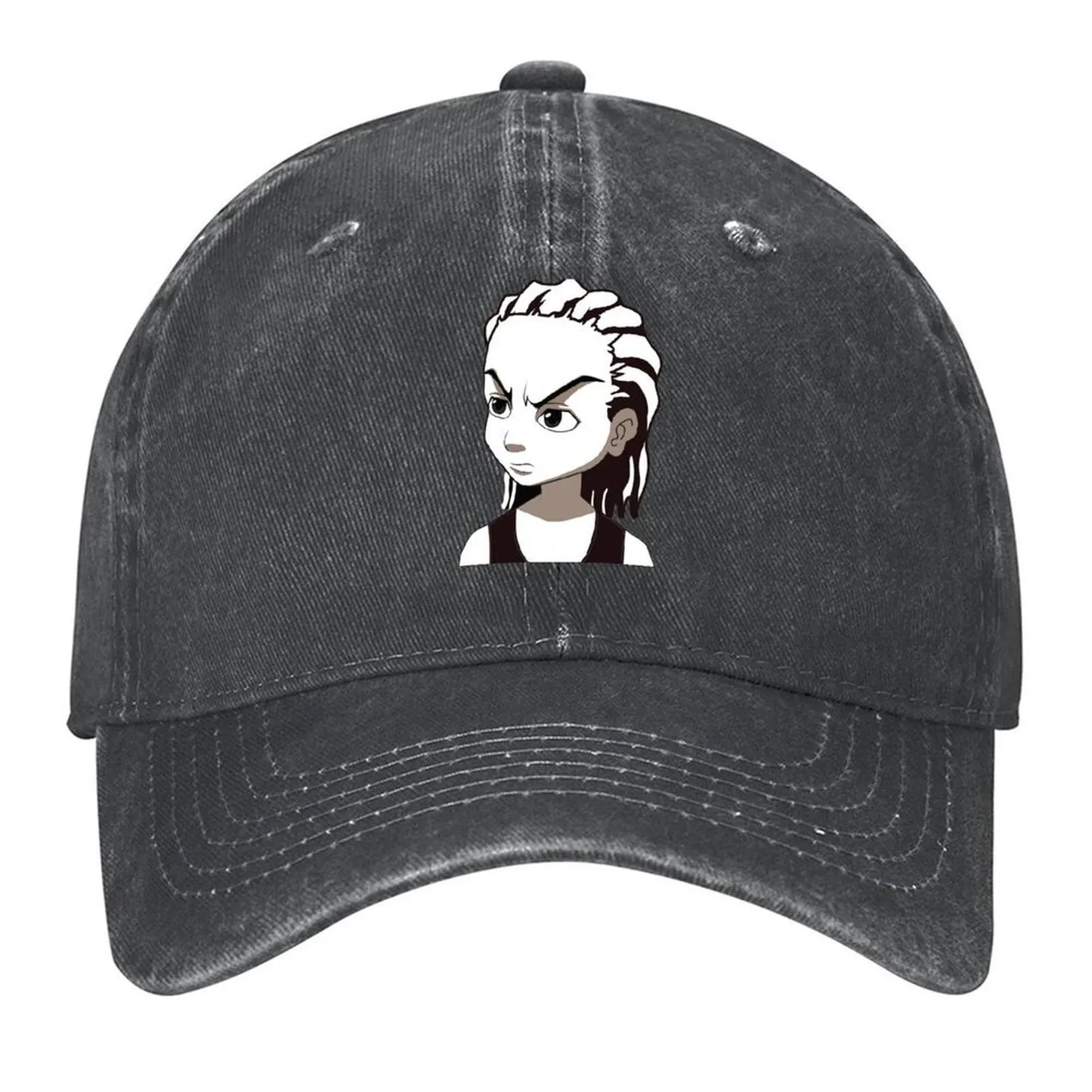 The Boondocks: Huey Baseball Cap Beach Outing tea Hat Horse Hat birthday Women Men's