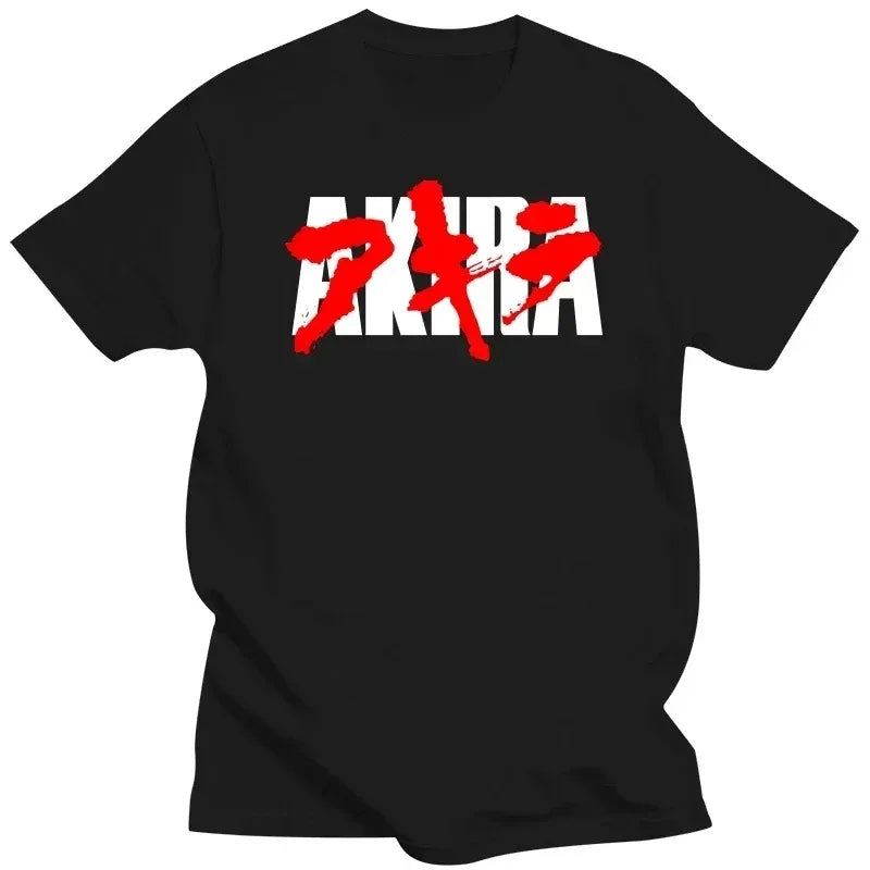 Akira: Manga T-shirt  Women Anime Neo Tokyo  Movie Science Fiction Shotaro Kaneda Y2K TOP Tshirt Washed Vintage T Shirts Male Top