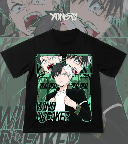 Wind Breaker: Vintage Unisex T-shirt, Wind Breaker  Shirt, Manga Shirt,  Lover Shirt, Graphic  Tee