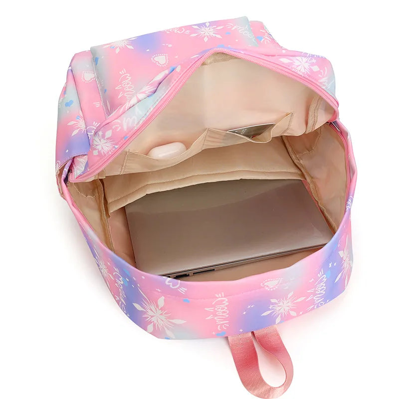 KPop Demon Hunters : Backpack 3pcs set School Bag Lunch Bag Pencil Case Girl Back To School Gift Leisure Mochila Teens Travel Bags