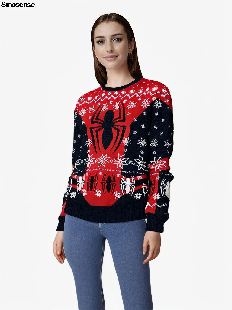 Spider-Man -- Wonder Woman: Ugly Christmas Sweater