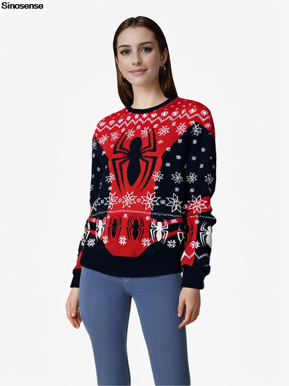 Spider-Man -- Wonder Woman: Ugly Christmas Sweater