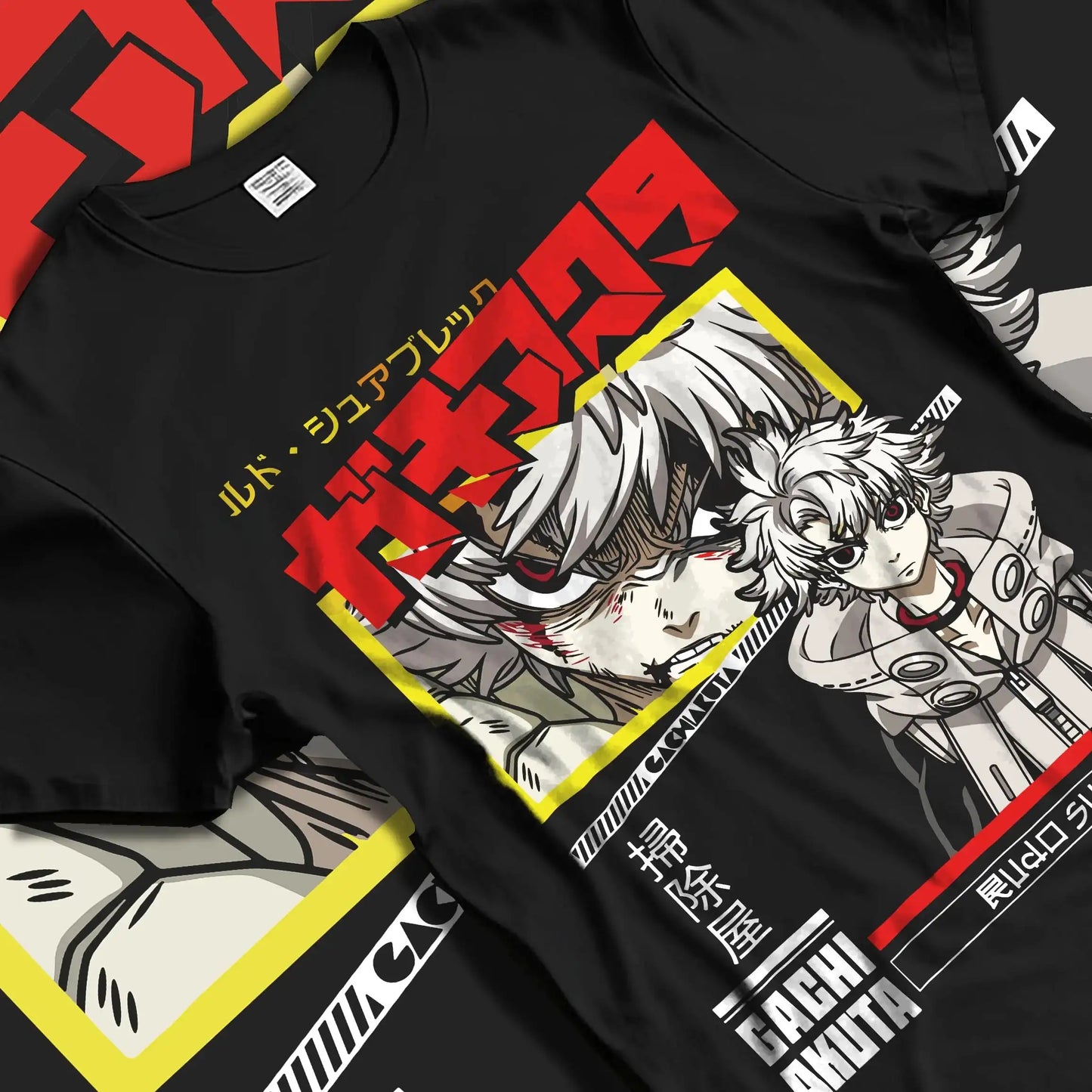 Gachiakuta: Anime Manga Graphic T-shirt Oversized Y2k T-shirt Casual Cotton High Street Harajuku  Clothing