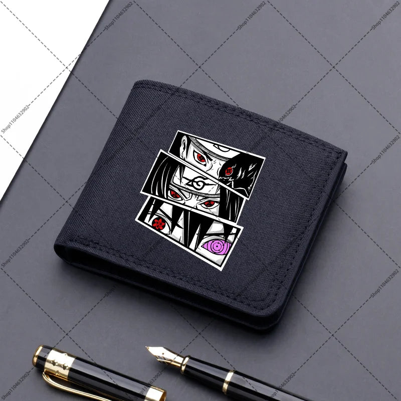Naruto: Variotion Wallet Sasuke Sakura Cartoon Anime Pattern Portable Purses Boys Girls Cute Purse Women Creative Wallets Party Gifts