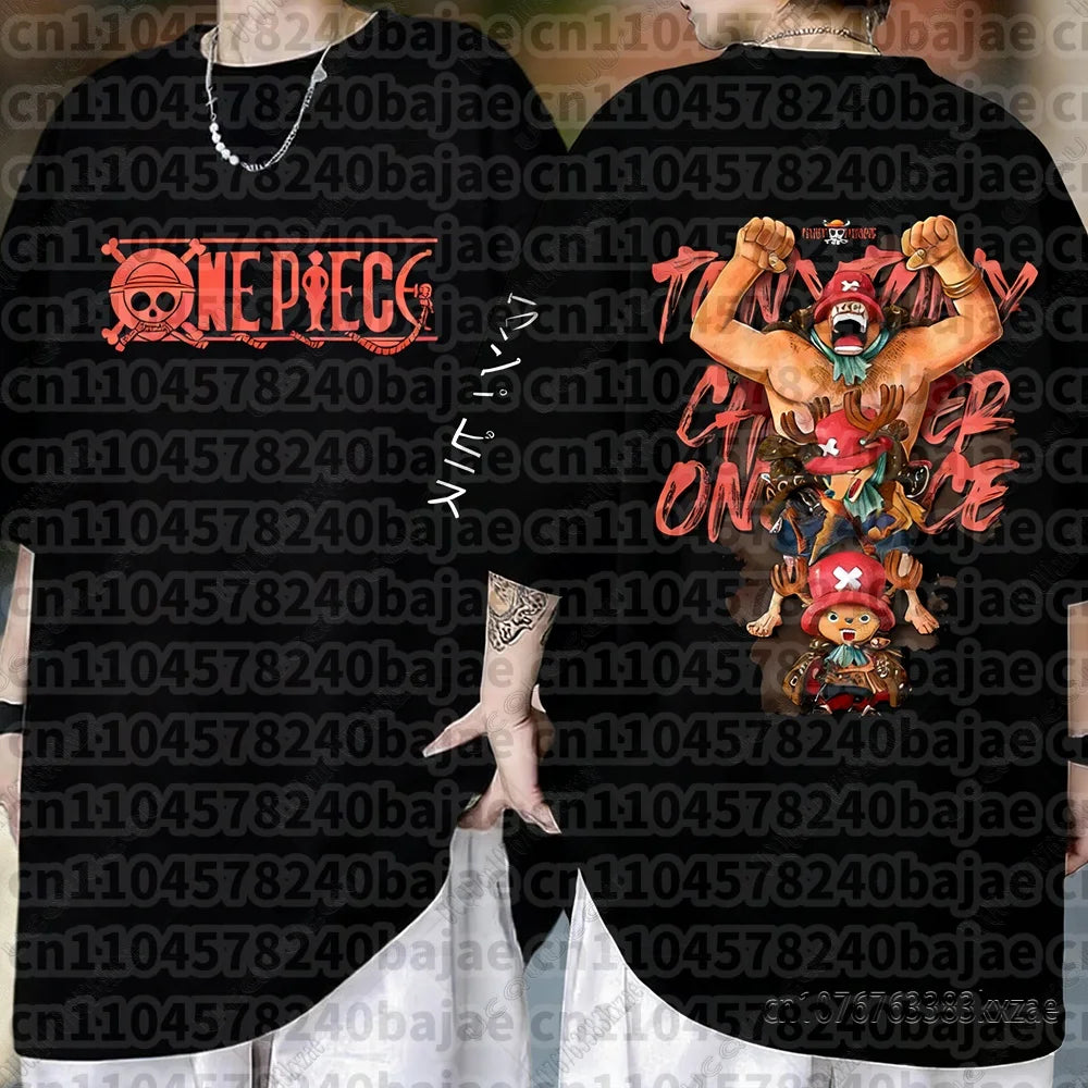 One Piece: Monkey D Luffy Anime T Shirt Men Women Summer Cotton Short Sleeve Tee Cartoon Print Streetwear Casual Graphic Top 2026
