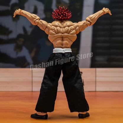 Baki: Hanma Son Of Ogre Action Figure Hanma Yuujiro Figurine Ko Fighting PVC Collection Anime Yujiro Figures Model Toys Gifts