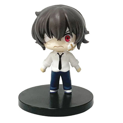 Bungo Stray Dogs:  7-22cm Dazai Osamu Noodles Press Figure Japanese Cartoon Figurines Collection Cute Toys