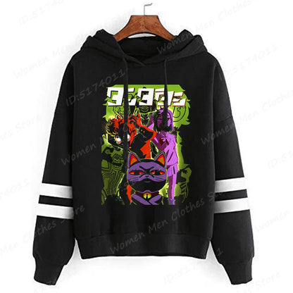 Dandadan: Okarun Hoodies Women Hooded Hoodie Funny Anime Print Sweatshirt Dandadan Graphic Casual Streetwear Hooded Pullovers