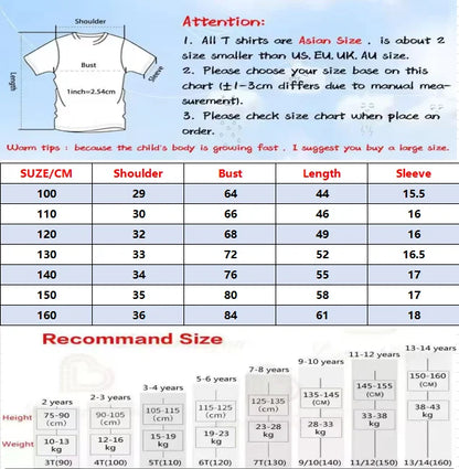 K Pop Demon Hunters: Children's T-shirts, fashionable T-shirts with movie themes, Short-Sleeved Fun T-shirt as a Gift"