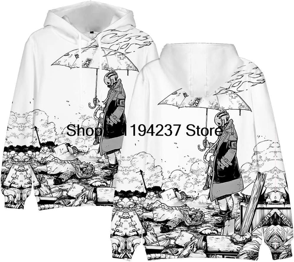 Gachiakuta: Hoodie Manga Long Sleeve Streetwear Women Men Hooded Sweatshirt 3D Clothes
