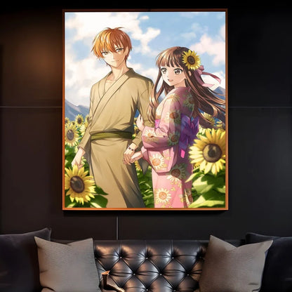 Fruits Basket: Sweet Poster Sticky Wall Art Printing Waterproof Home Living Bed Room Bar Hallway Aesthetic Decor