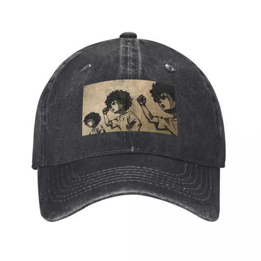 The Boondocks: Huey Freeman Baseball Cap cute Snapback Cap Thermal Visor Winter