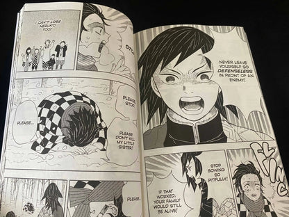 Demon Slayer :  English - Vol 1-23 Japan Youth Teen Fantasy Science Mystery Suspense Manga Comic Book Manga Books in