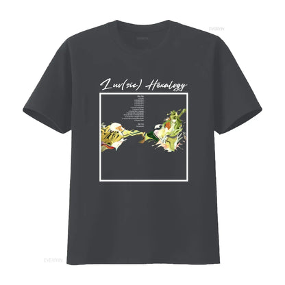 Samurai Champloo: Nujabes Luv Sic Hexalogy Tracklist T Shirt Pocket Back Print Shing02 Design Unique Music Themed vintage Washed Versatile