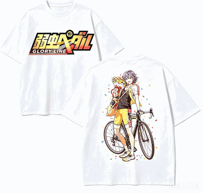 Yowamushi Pedal: Anime Lover T-shirt Harajuku Cotton New Model High Street Retro Fashion Oversized Unisex hot product Classic tee