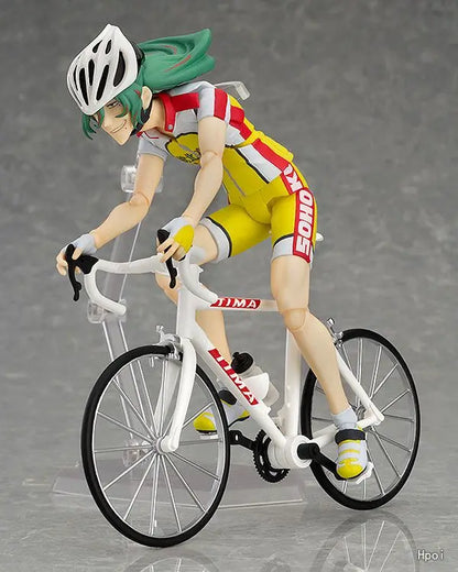 Yowamushi Pedal: Figma#251 GRANDE ROAD Yusuke Makishima 15.5cm PVC Anime Figure Toy Gift Ornament