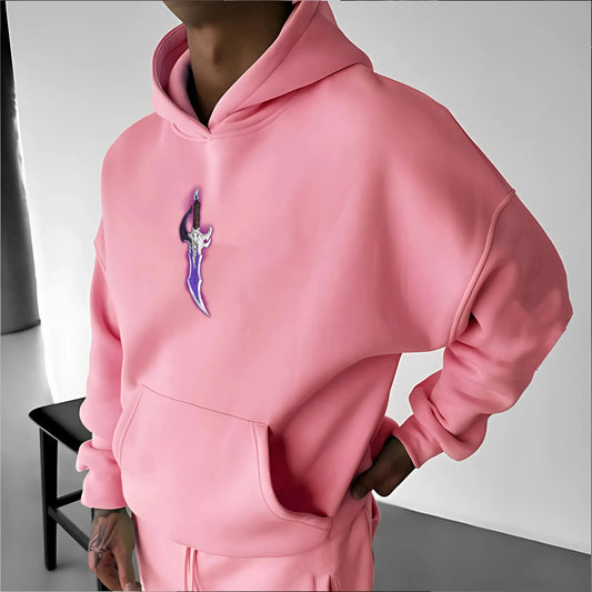 Solo Leveling: Parent-child Clothing Autumn and Winter Japanese Hotblooded Animation Classic Character Hoodie Men's and Women's