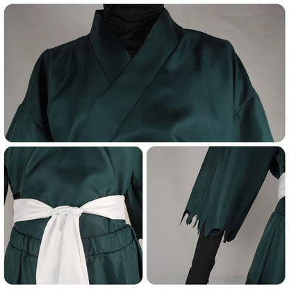 Hell's Paradise: Jigokuraku Cosplay Gabimaru Sagiri Yamada Asaemon Cosplay Wig Costume Uniform Full Set Halloween Carnival Clothes