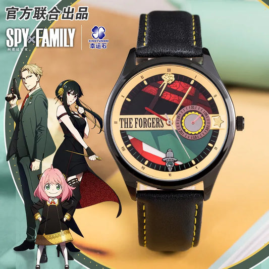 Spy x Family:  Forger Family Watch Waterproof Twilight Loid Yor Anya Manga Role Action Figure Gift