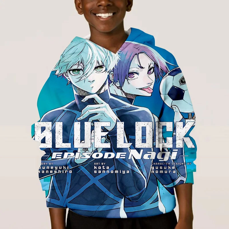 Blue Lock: Men's Sweatshirt Teen Popular Hoodie New Fashion Hoodied Unisex Sports Long Sleeves Y2k Harajuku Manga Hoodies